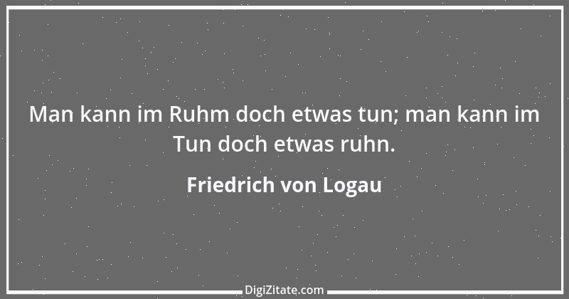 Zitat von Friedrich von Logau 74