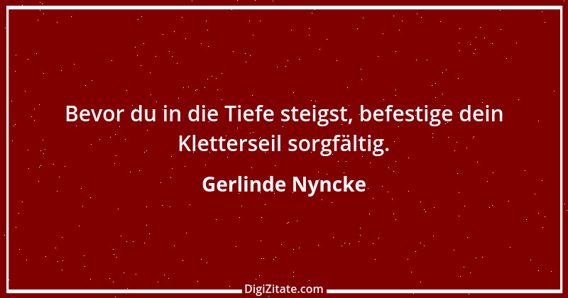 Zitat von Gerlinde Nyncke 37