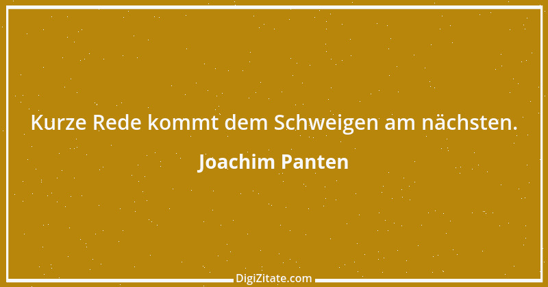 Zitat von Joachim Panten 146