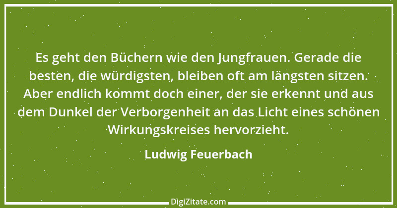 Zitat von Ludwig Feuerbach 2