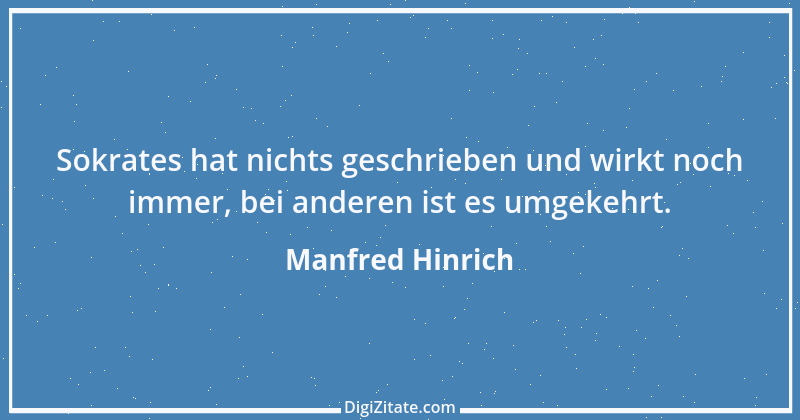 Zitat von Manfred Hinrich 1493