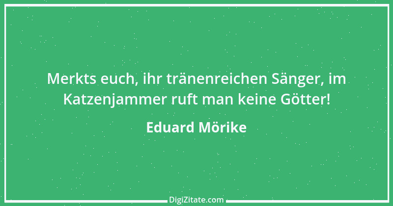 Zitat von Eduard Mörike 13