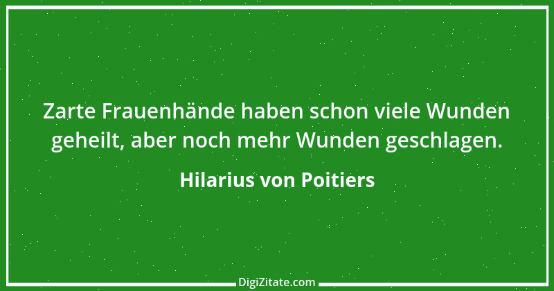 Zitat von Hilarius von Poitiers 2