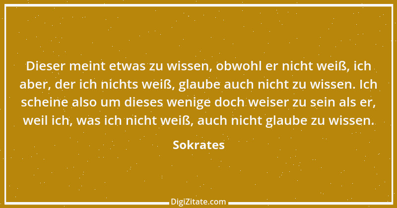 Zitat von Sokrates 5