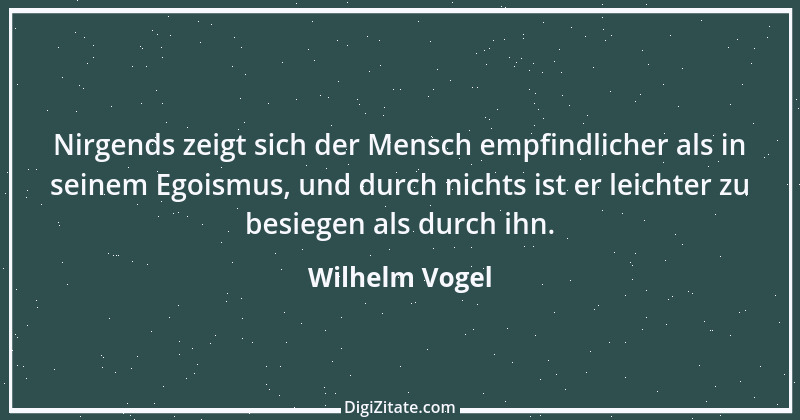 Zitat von Wilhelm Vogel 150