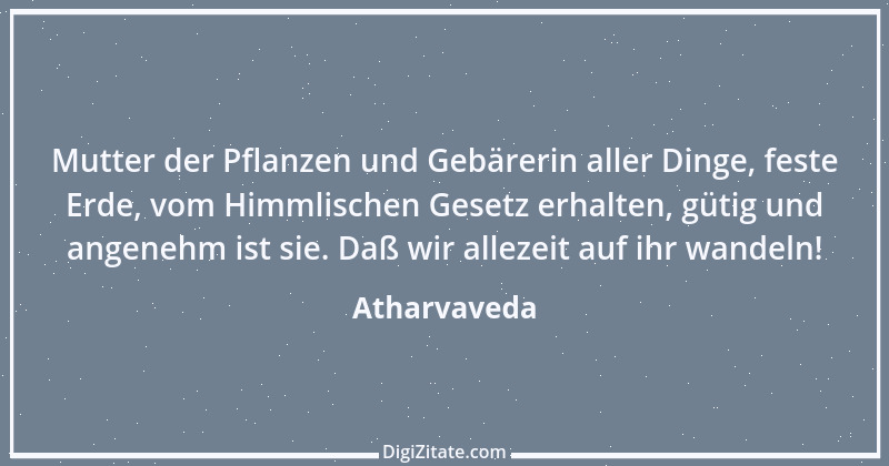 Zitat von Atharvaveda 2