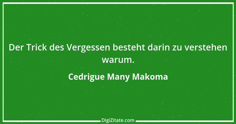 Zitat von Cedrigue Many Makoma 1