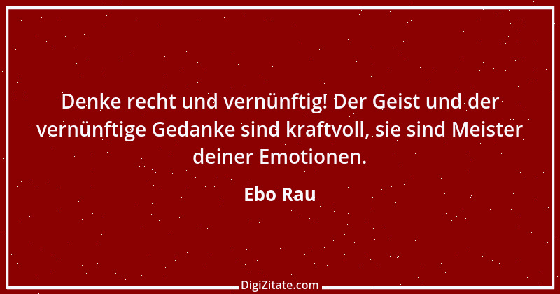 Zitat von Ebo Rau 74