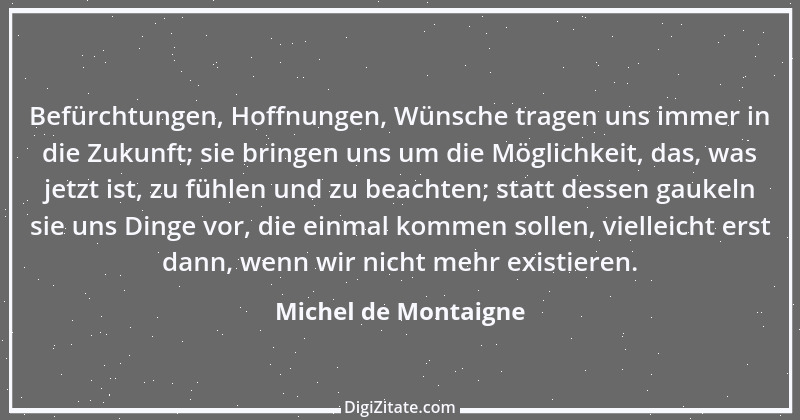 Zitat von Michel de Montaigne 9