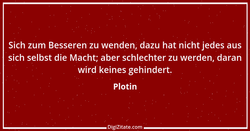 Zitat von Plotin 10