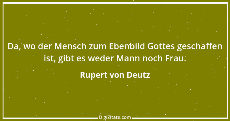 Zitat von Rupert von Deutz 1