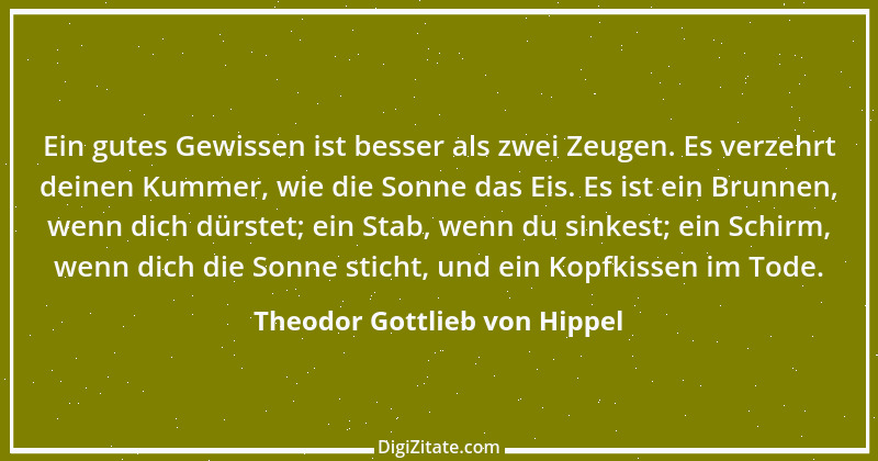 Zitat von Theodor Gottlieb von Hippel 116