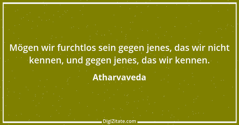 Zitat von Atharvaveda 3