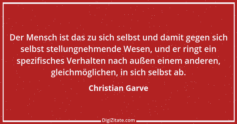 Zitat von Christian Garve 14