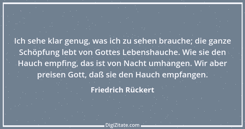 Zitat von Friedrich Rückert 291