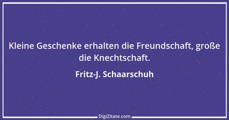 Zitat von Fritz-J. Schaarschuh 56