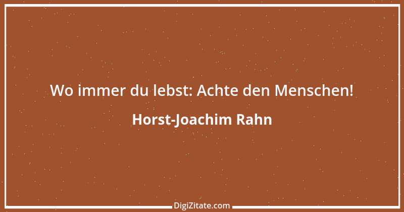 Zitat von Horst-Joachim Rahn 3