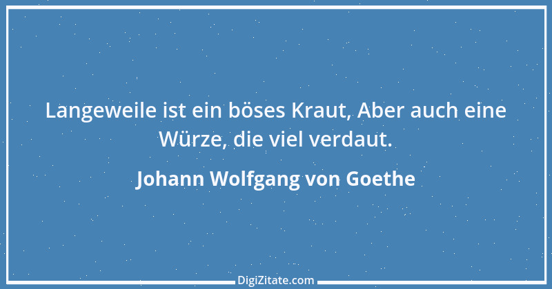 Zitat von Johann Wolfgang von Goethe 322