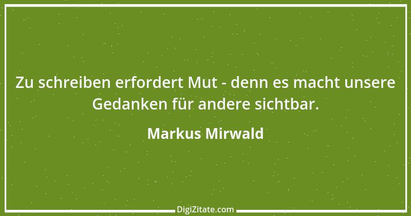 Zitat von Markus Mirwald 37