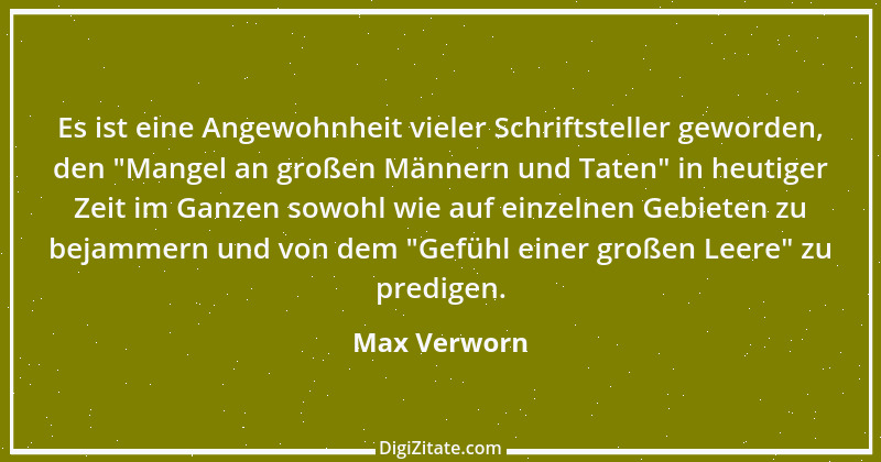 Zitat von Max Verworn 8