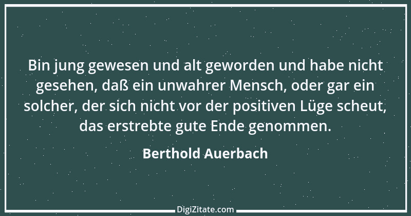 Zitat von Berthold Auerbach 168