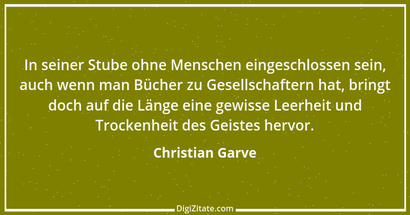 Zitat von Christian Garve 15