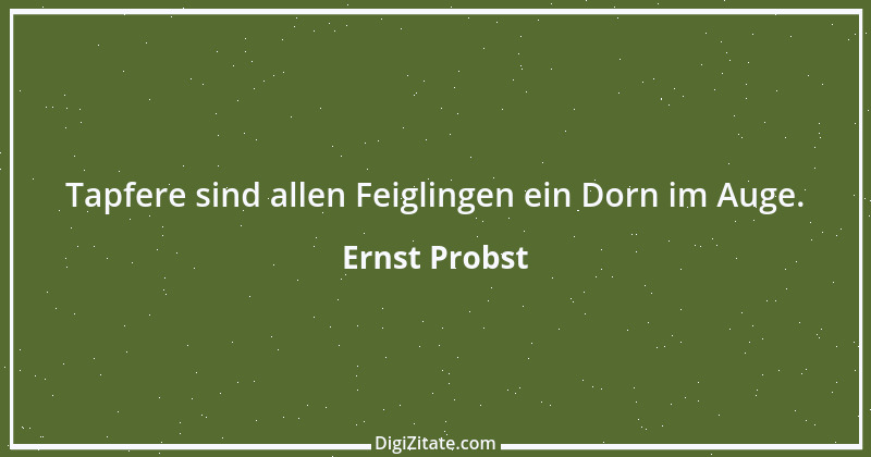 Zitat von Ernst Probst 11