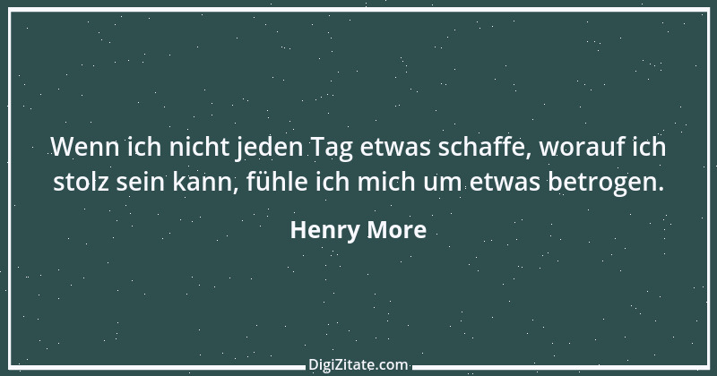 Zitat von Henry More 3