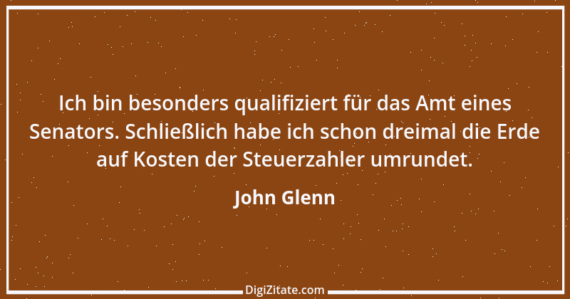 Zitat von John Glenn 4