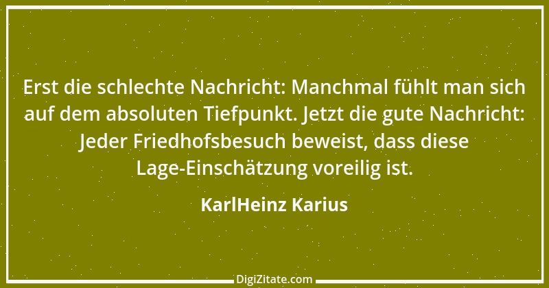 Zitat von KarlHeinz Karius 248