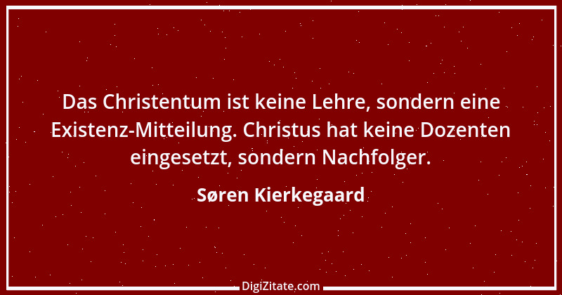 Zitat von Søren Kierkegaard 66