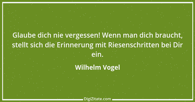 Zitat von Wilhelm Vogel 153