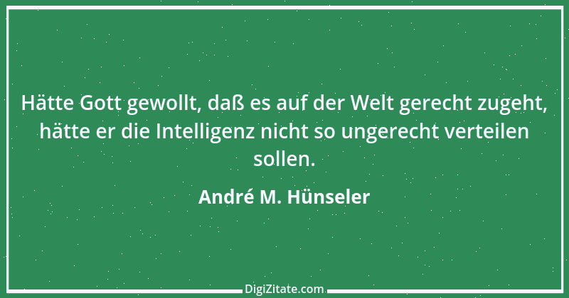 Zitat von André M. Hünseler 2