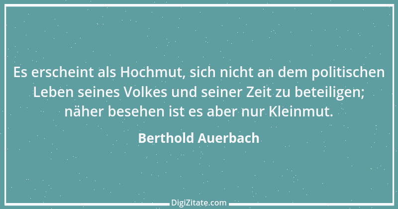 Zitat von Berthold Auerbach 169