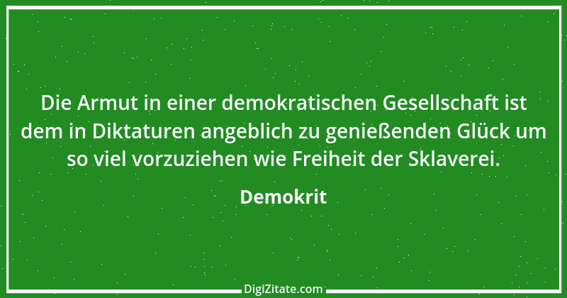 Zitat von Demokrit 28