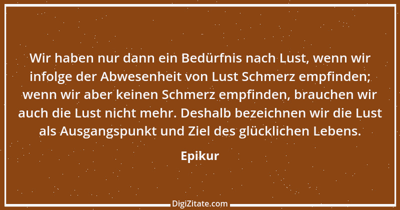 Zitat von Epikur 271