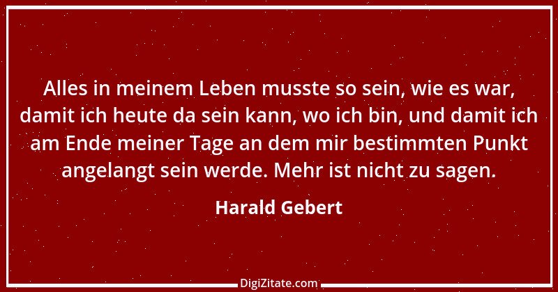 Zitat von Harald Gebert 17