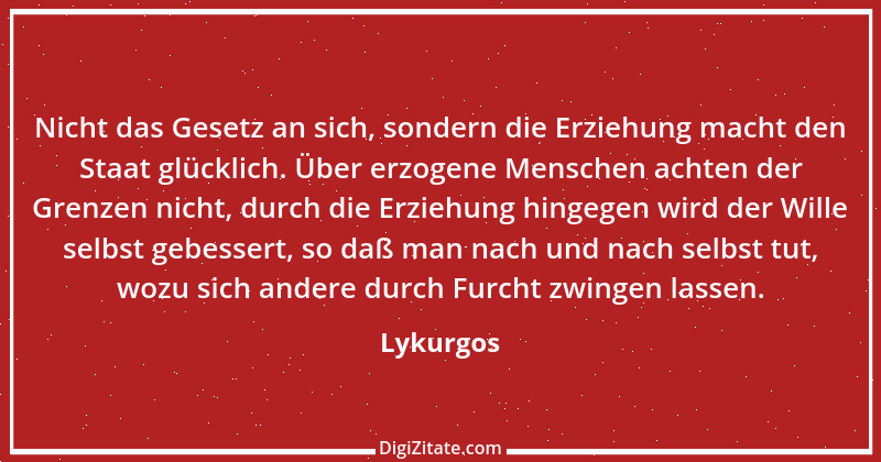 Zitat von Lykurgos 1