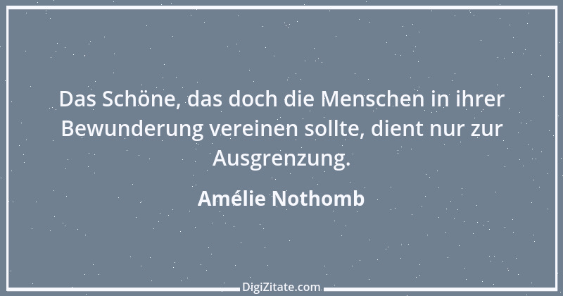 Zitat von Amélie Nothomb 53