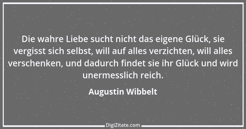 Zitat von Augustin Wibbelt 2