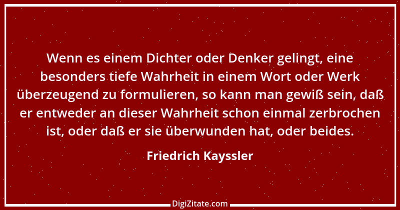 Zitat von Friedrich Kayssler 13