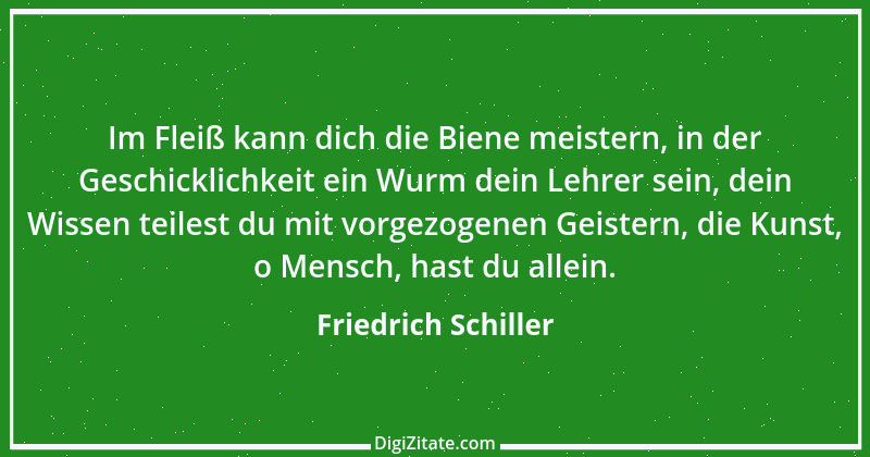 Zitat von Friedrich Schiller 842