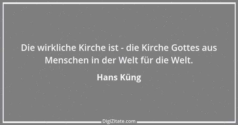 Zitat von Hans Küng 8