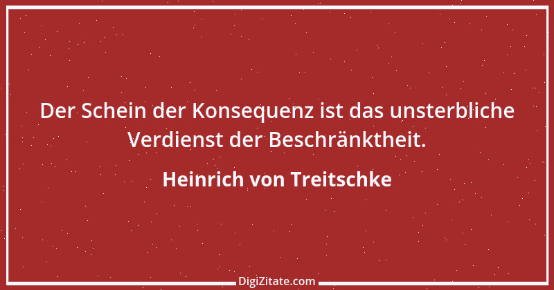 Zitat von Heinrich von Treitschke 34