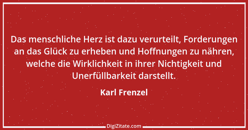 Zitat von Karl Frenzel 9