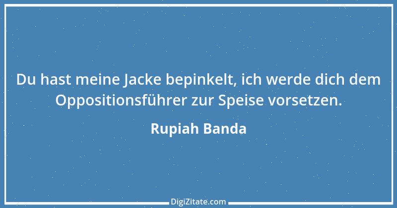 Zitat von Rupiah Banda 1