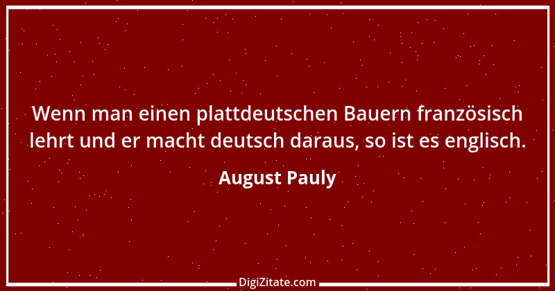 Zitat von August Pauly 175