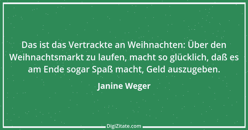 Zitat von Janine Weger 16