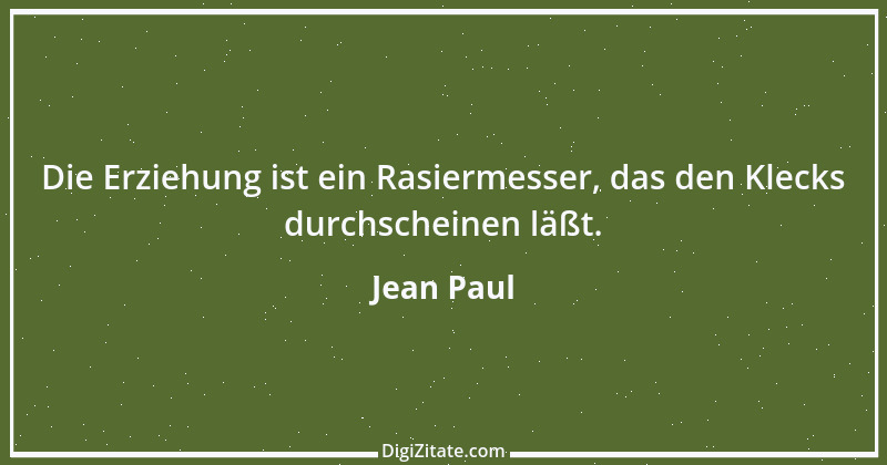 Zitat von Jean Paul 877