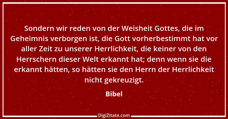 Zitat von Bibel 2821